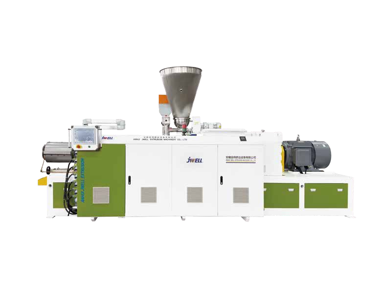 Gegenkonische Doppelschneckenextruder