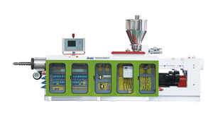 Gegenparallele Doppelschneckenextruder