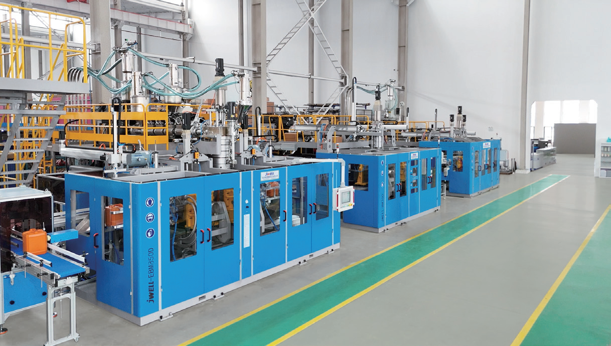 Vollelektrische 30-Liter-Hochgeschwindigkeits-Chemikalienbehälter-Kanister-Blasformmaschine 