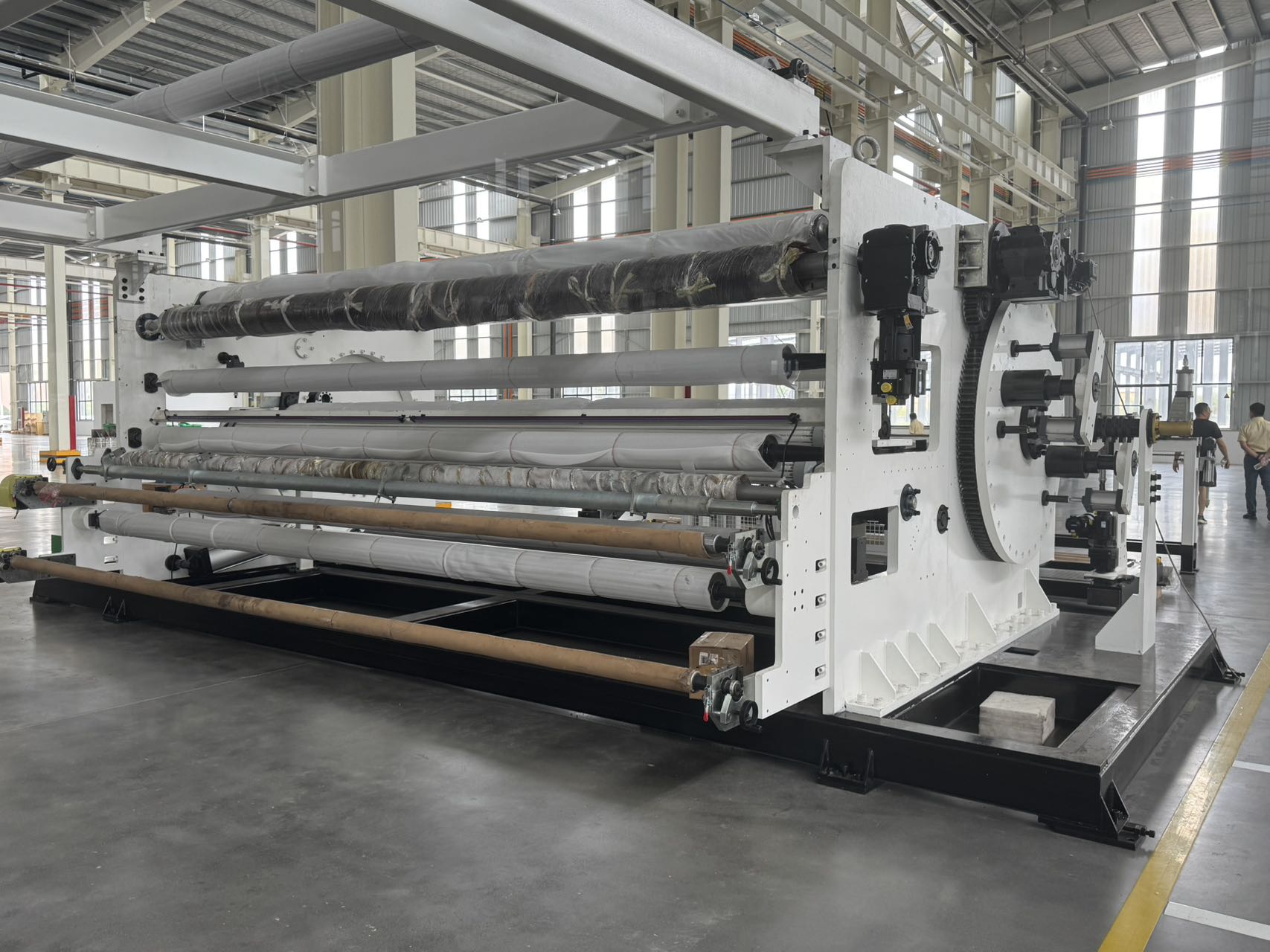 Jwell PVB/SGP Glas-Zwischenschichtfolien-Extrusionsmaschine, Produktionslinie, Kunststoff-Extruder-Maschine 