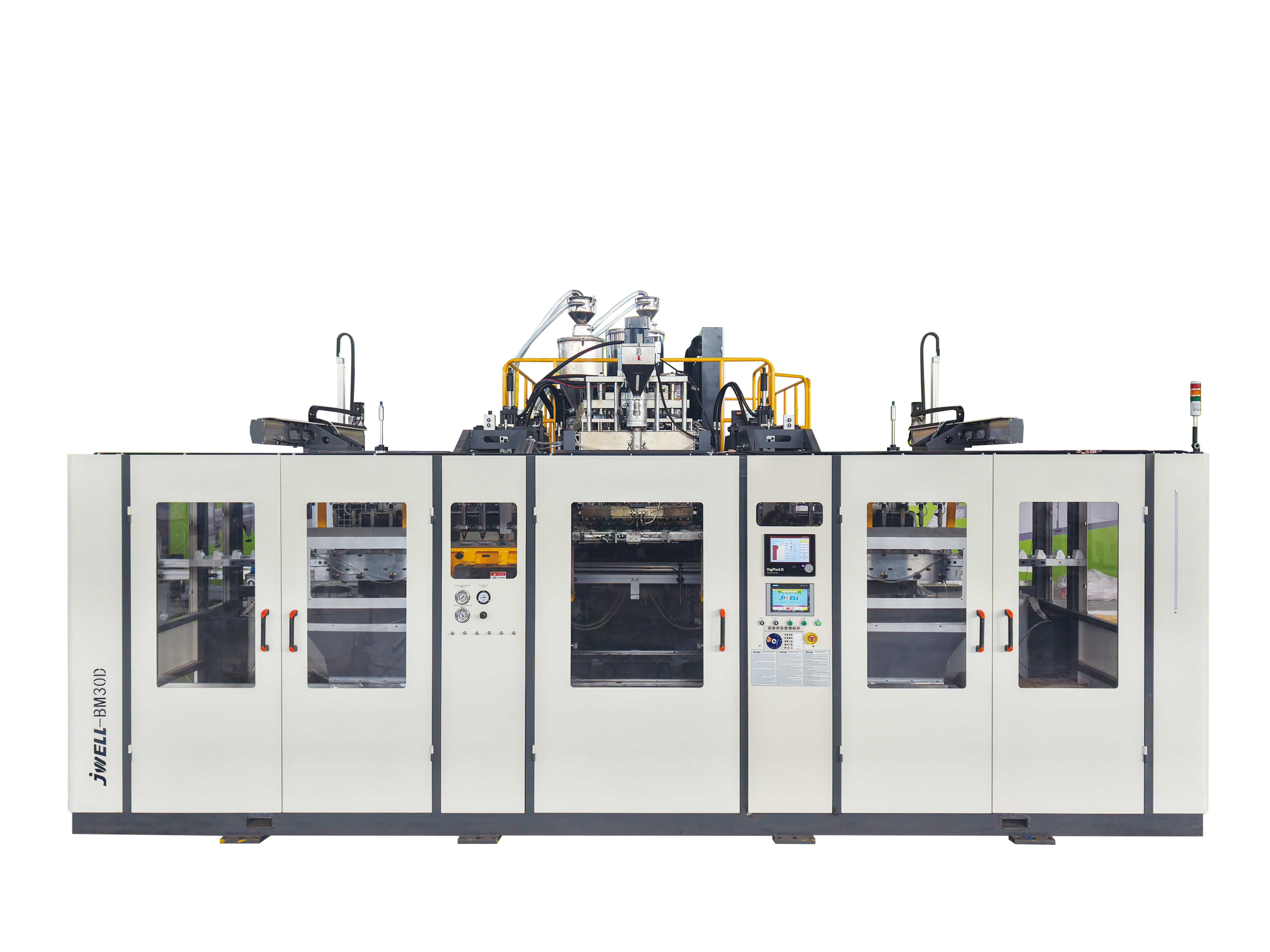 30L Doppelstations-Blasformmaschine für chemische Verpackungen 
