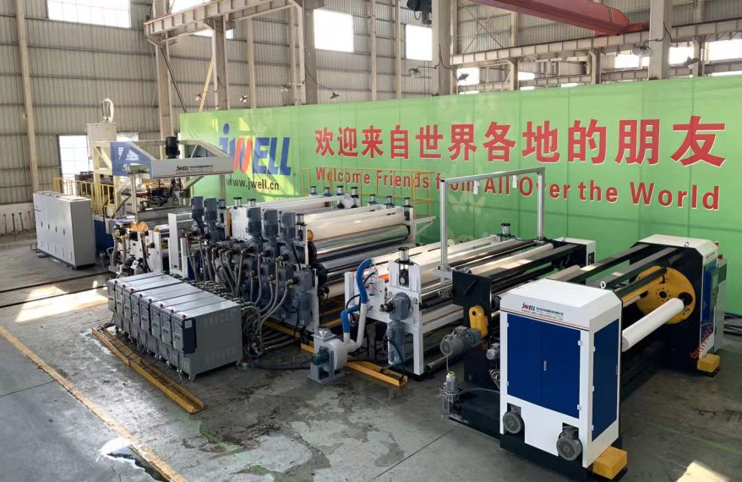 Extrusionslinie für PE-Steinpapierplatten | Hocheffiziente Steinpapierherstellungsmaschine von Jwell